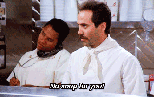 Soup Nazi from Seinfeld