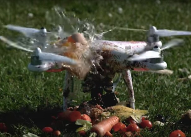 Turning a DJI drone into a blender