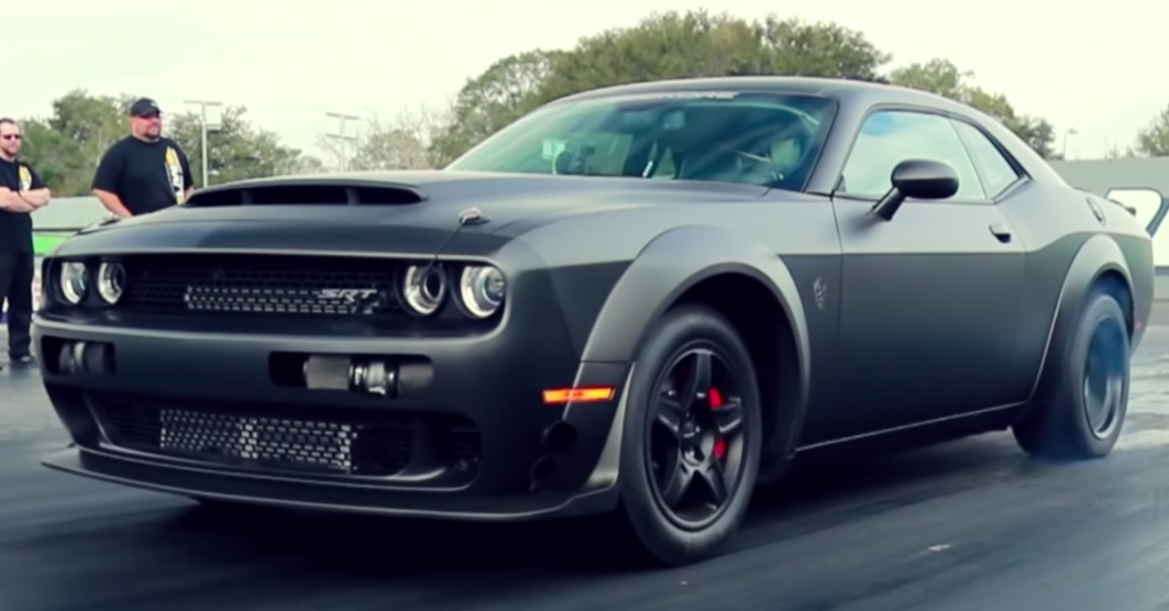 The 'Fastest Dodge Demon in the World' Boasts 1,200 Horsepower Maxim