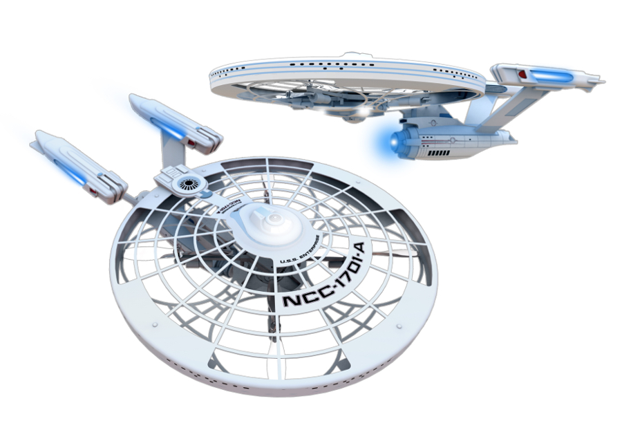 The U.S.S. ENTERPRISE NCC-1701-A 50th anniversary Starship Enterprise Drone