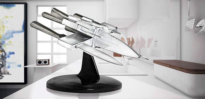 The X-Wing Knife Block