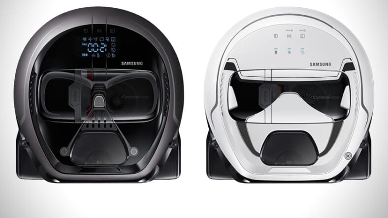 Samsung Star Wars vacuums