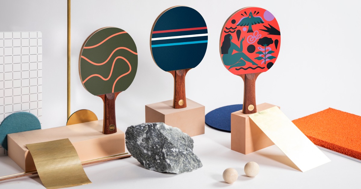 Beat Your Opponent In Style With These Artsy Ping Pong Paddles - Maxim