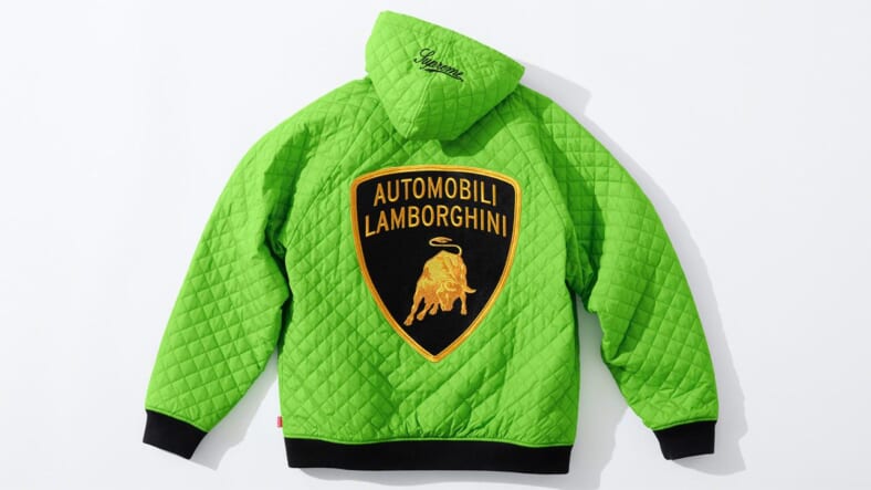 Supreme x Lamborghini Spring 2020 Clothes Promo