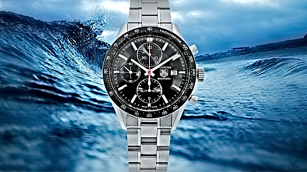 eBay Luxury Watch of the Week The Tag Heuer Carrera Chrono Black Dial Steel Men s Automatic Maxim