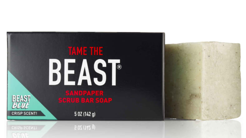 Tame-the-Beast-Sandpaper-Scrub-Bar-Soap-with-Beast-Blue-Scent-5oz-2065x2065