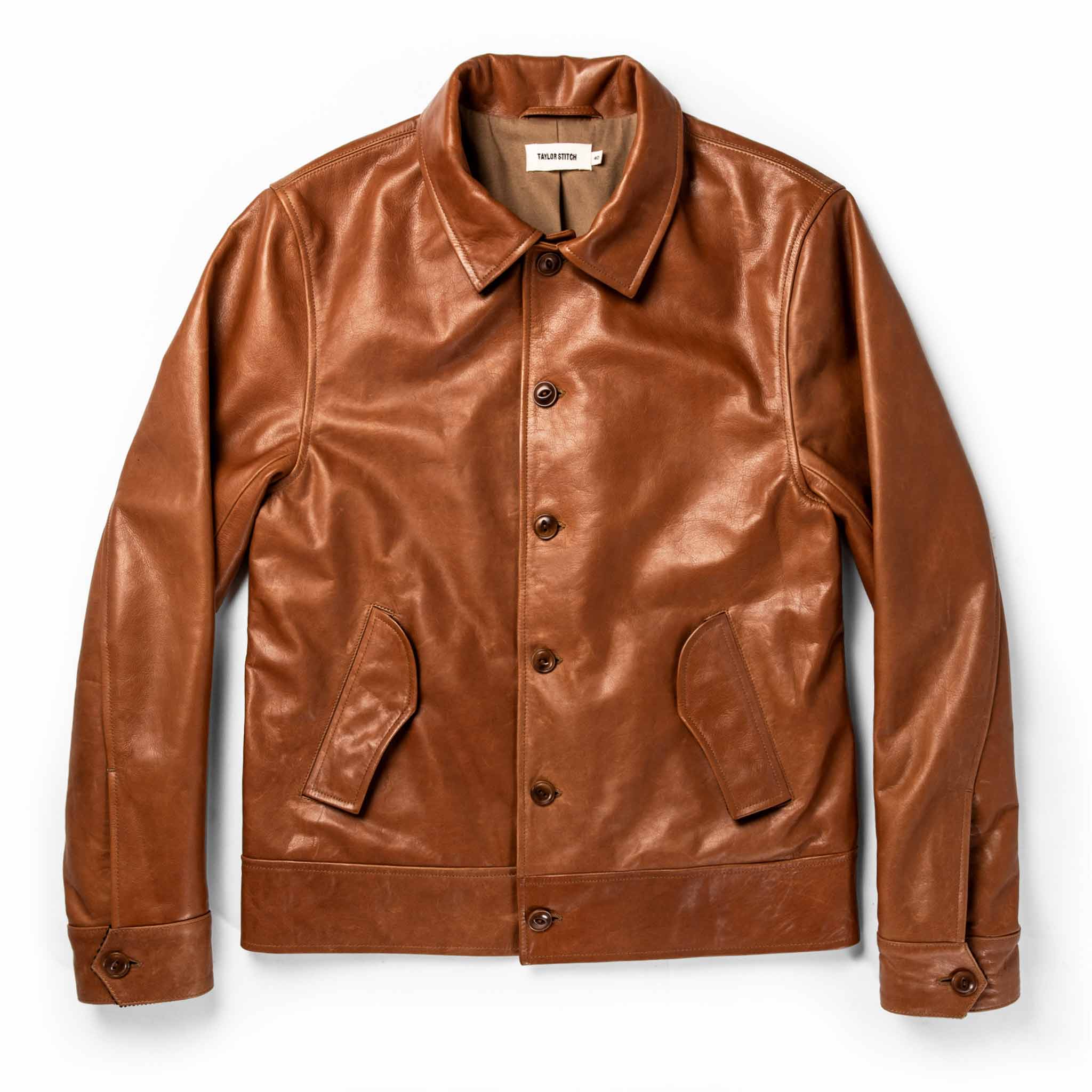 Taylor Stitch Cuyama Jacket in Cognac
