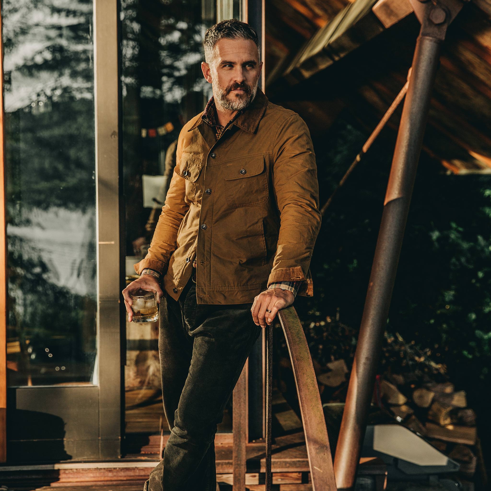 Taylor Stitch Long Haul Jacket in Harvest Tan Dry Wax (2)