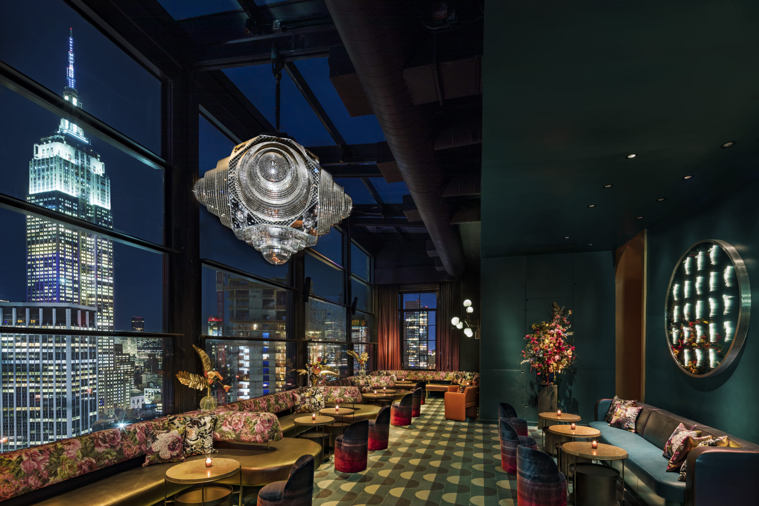 Inside The Fleur Room, The Newest and Highest Rooftop Bar in NYC - Maxim
