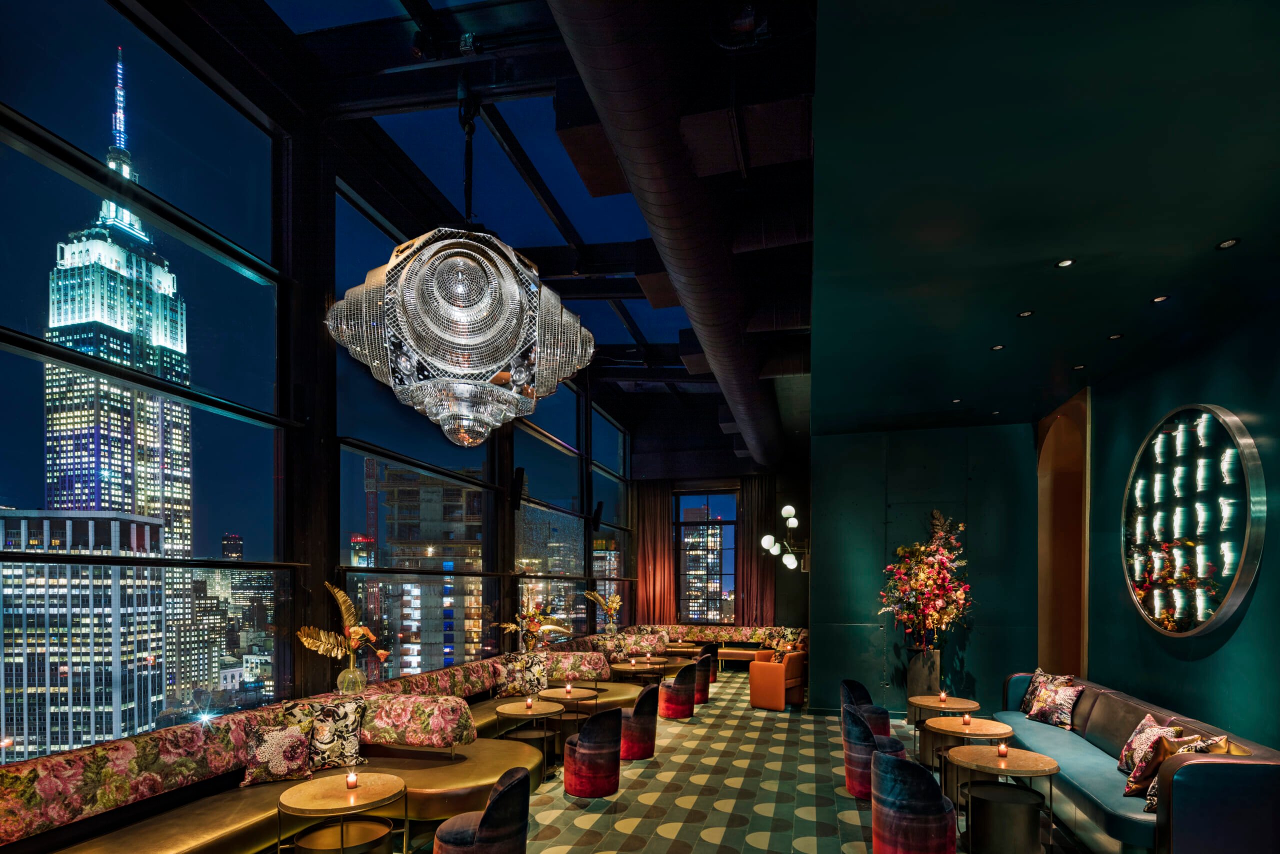 Inside The Fleur Room, The Newest and Highest Rooftop Bar in NYC - Maxim