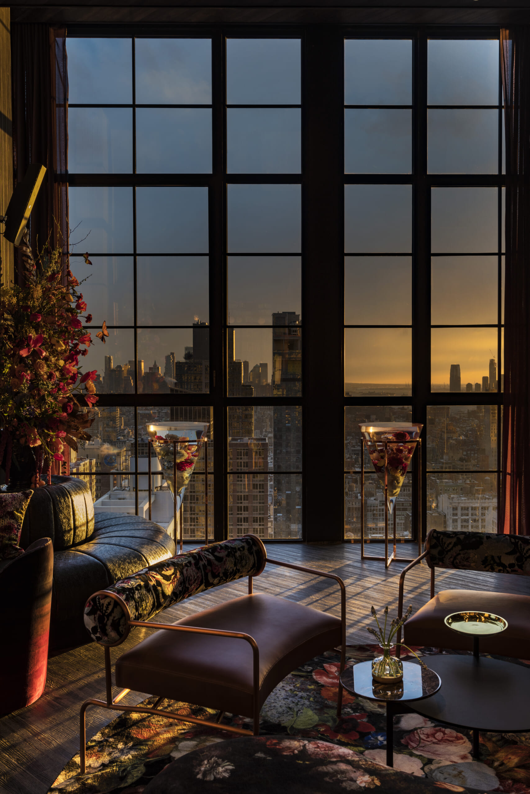 Inside The Fleur Room, The Newest and Highest Rooftop Bar in NYC - Maxim