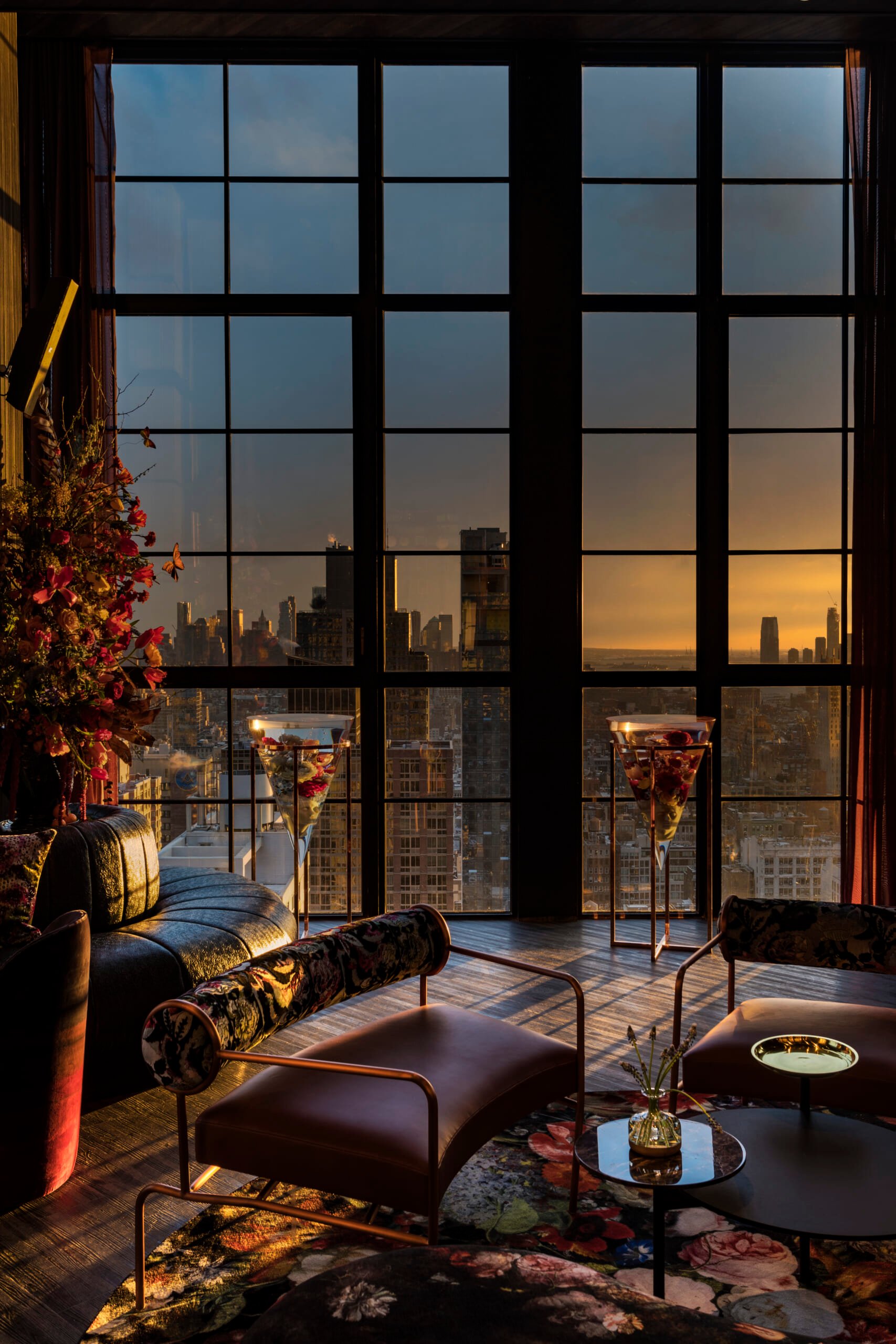 Inside The Fleur Room, The Newest and Highest Rooftop Bar in NYC - Maxim