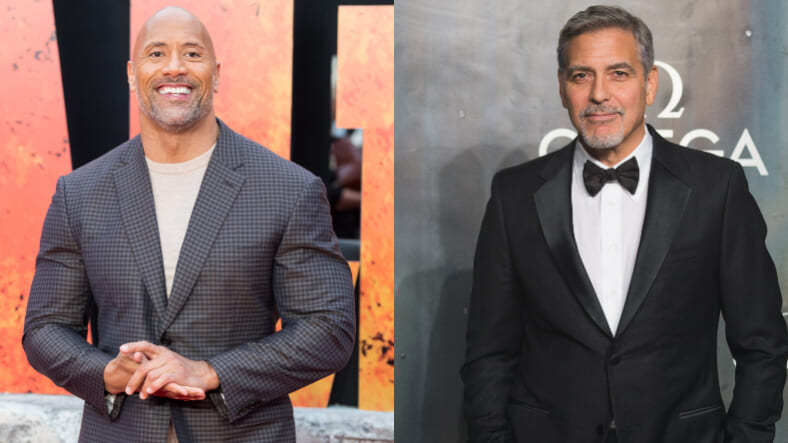The Rock George Clooney