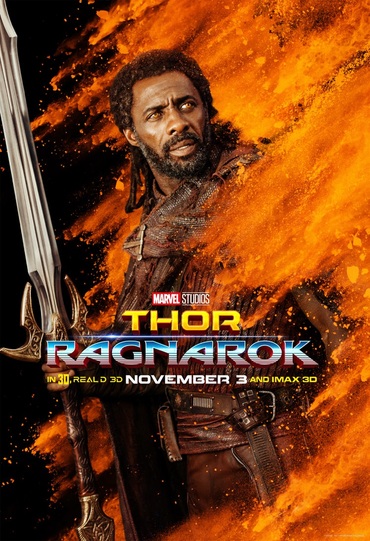 Everyone's Ready To Fight In New Thor: Ragnarok Character Posters, Movies