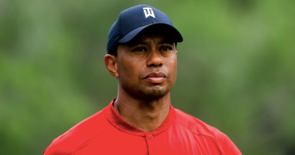 Tiger Woods in 2018 at the Valspar Championship at Innisbrook Resort Copperhead Course on March 11