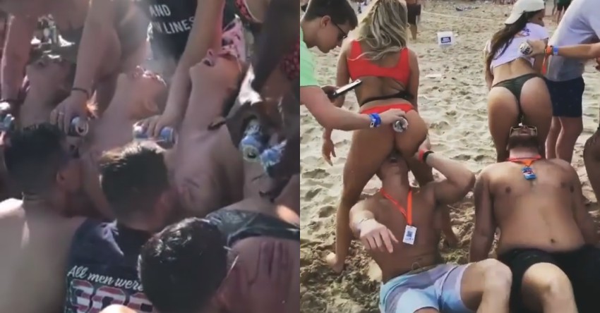 The 'Topless Boob Luge' Is Here to Dethrone the Butt Luge as Spring Break's Wildest Trend - Maxim