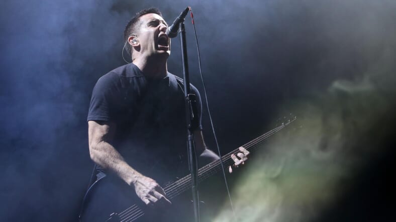 Watch Nine Inch Nails' Awesomely Retro Video for Their Synth-Heavy New  Single 'Less Than' - Maxim