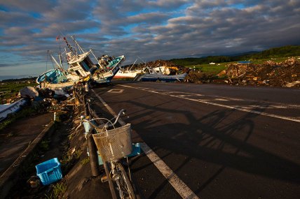 Tsunami aftermath 2011 AP