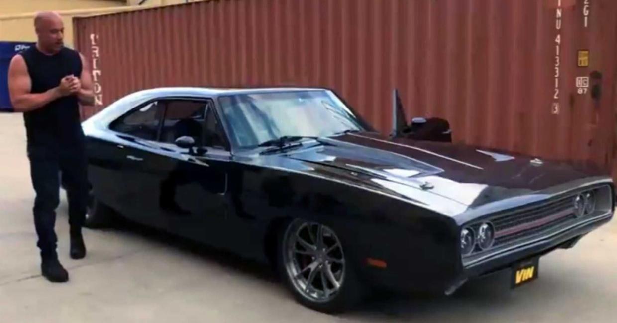 Watch as Vin Diesel Receives a 1,650-HP 1970 Dodge Charger on the
