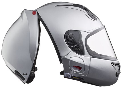 Vozz RS 1.0 rear-entry motorcycle helmet