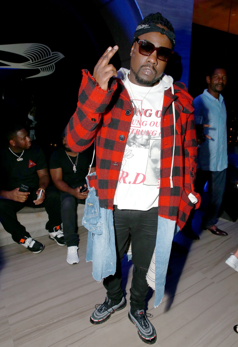 Wale at H.O.M.E. by Martell hosted by Jhene Aiko on September 28, 2017 in Los Angeles, California.
