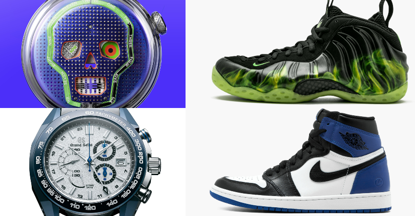 Watches of Switzerland and Stadium Goods Put on Sneaker and Watch