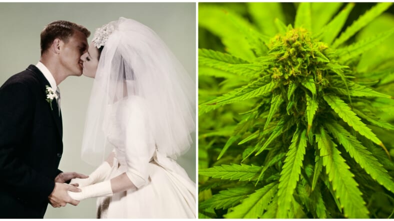 weed wedding