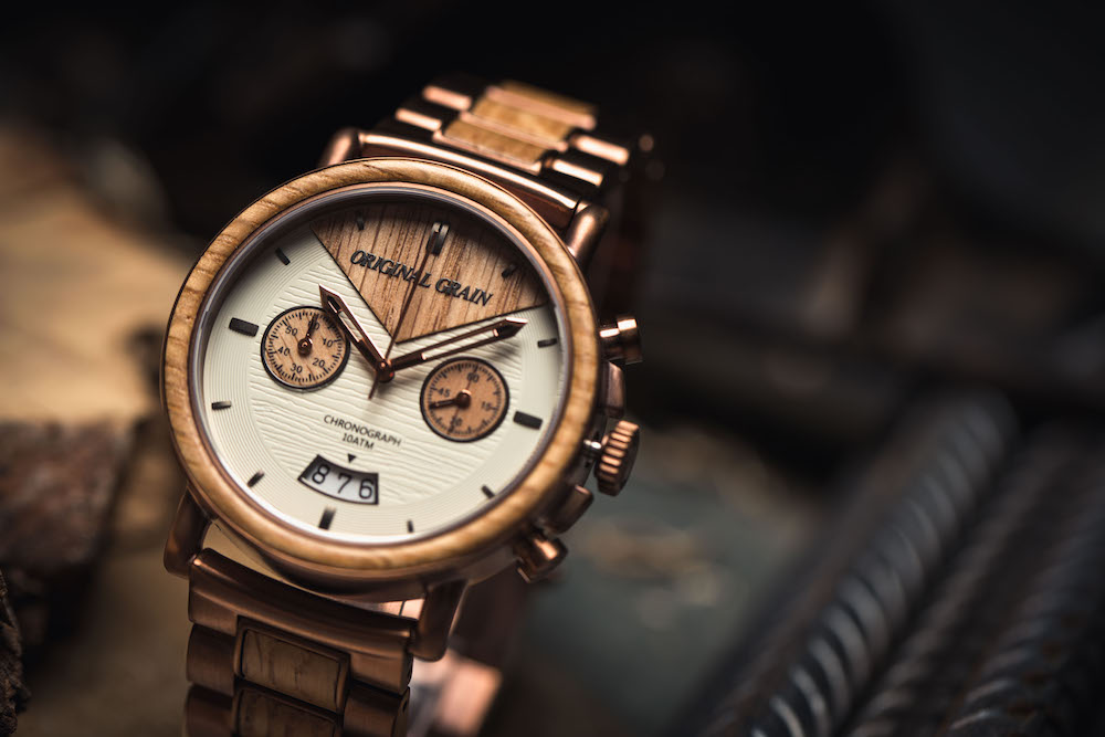 Watch Made From Whiskey Barrels