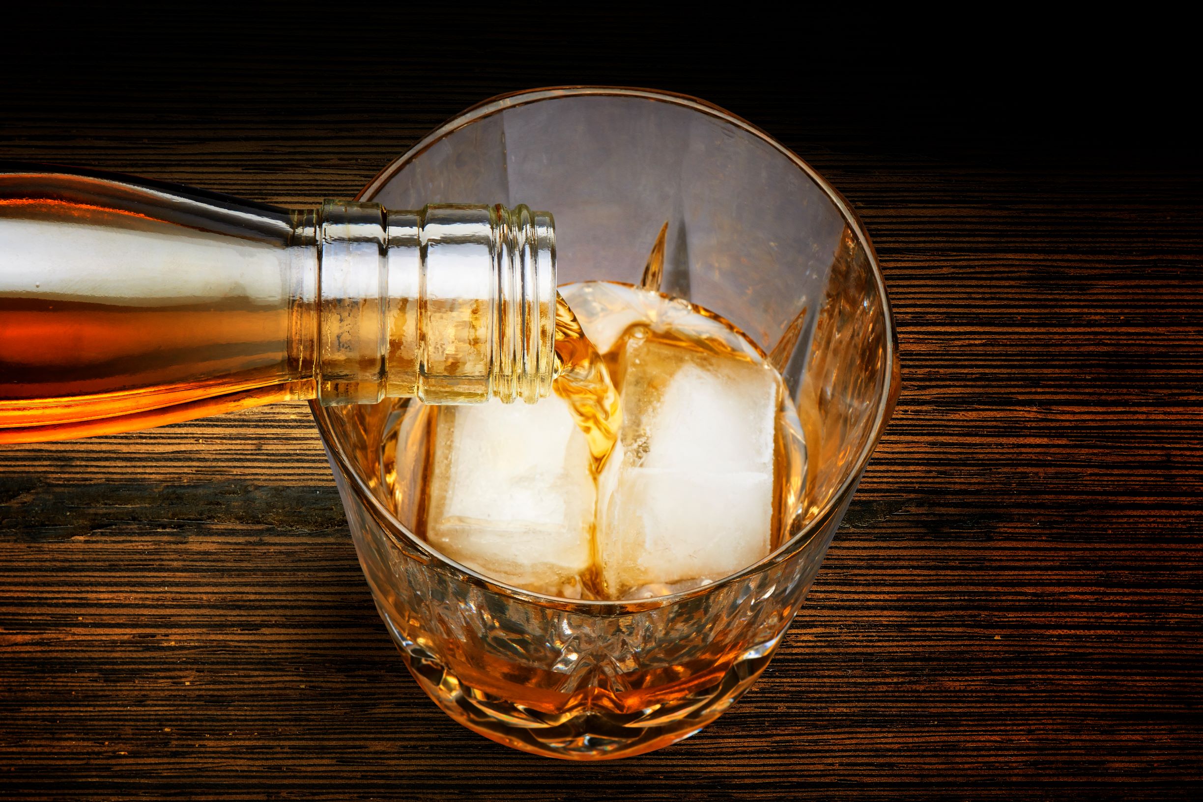 Whiskey Promo Alcohol and weed sales have surged during the coronavirus pandemic.