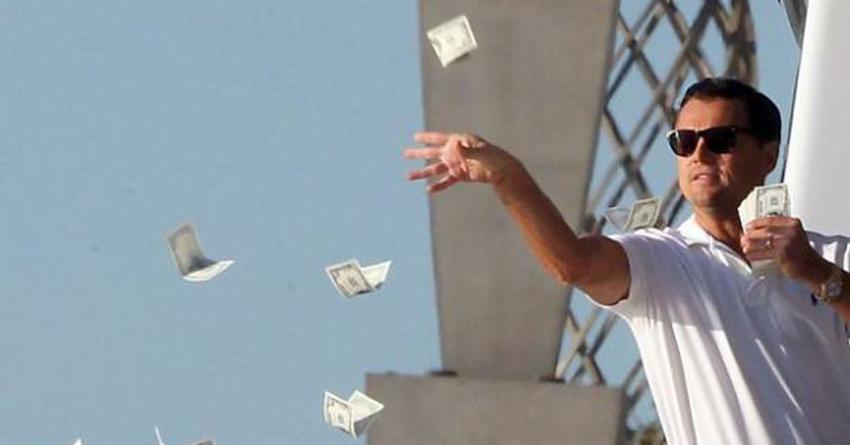 Wolf of Wall Street Money Promo