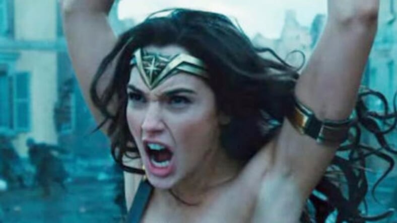 Wonder Woman's armpits for some reason
