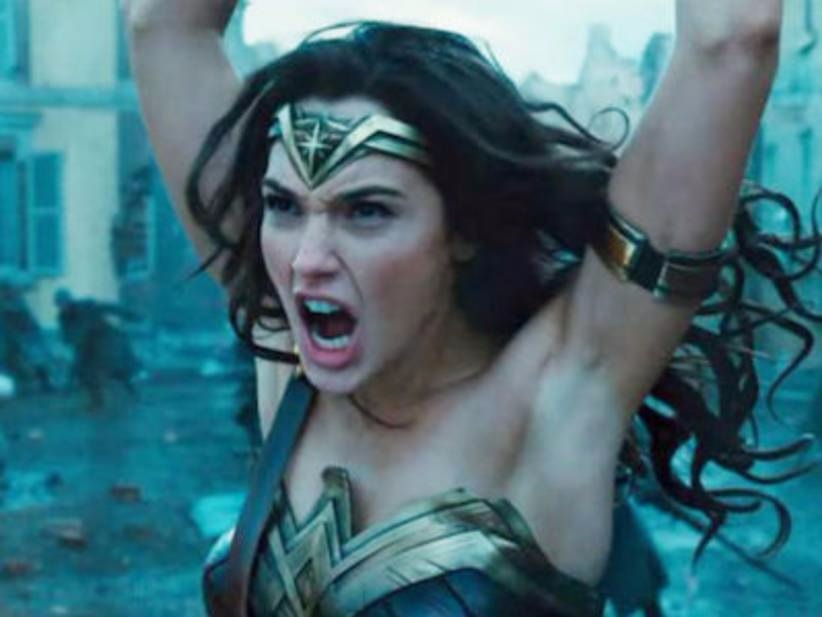 Wonder Woman armpits larger