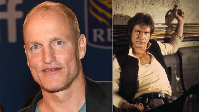 Woody Harrelson and Han Solo