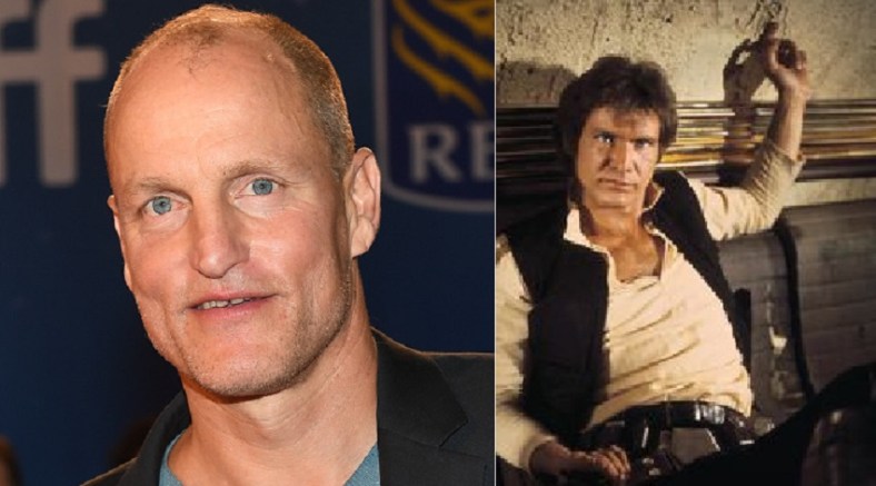 Woody Harrelson and Han Solo