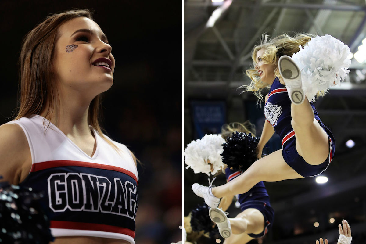 North Carolina Vs. Gonzaga Which Team's Cheerleaders Reign Supreme