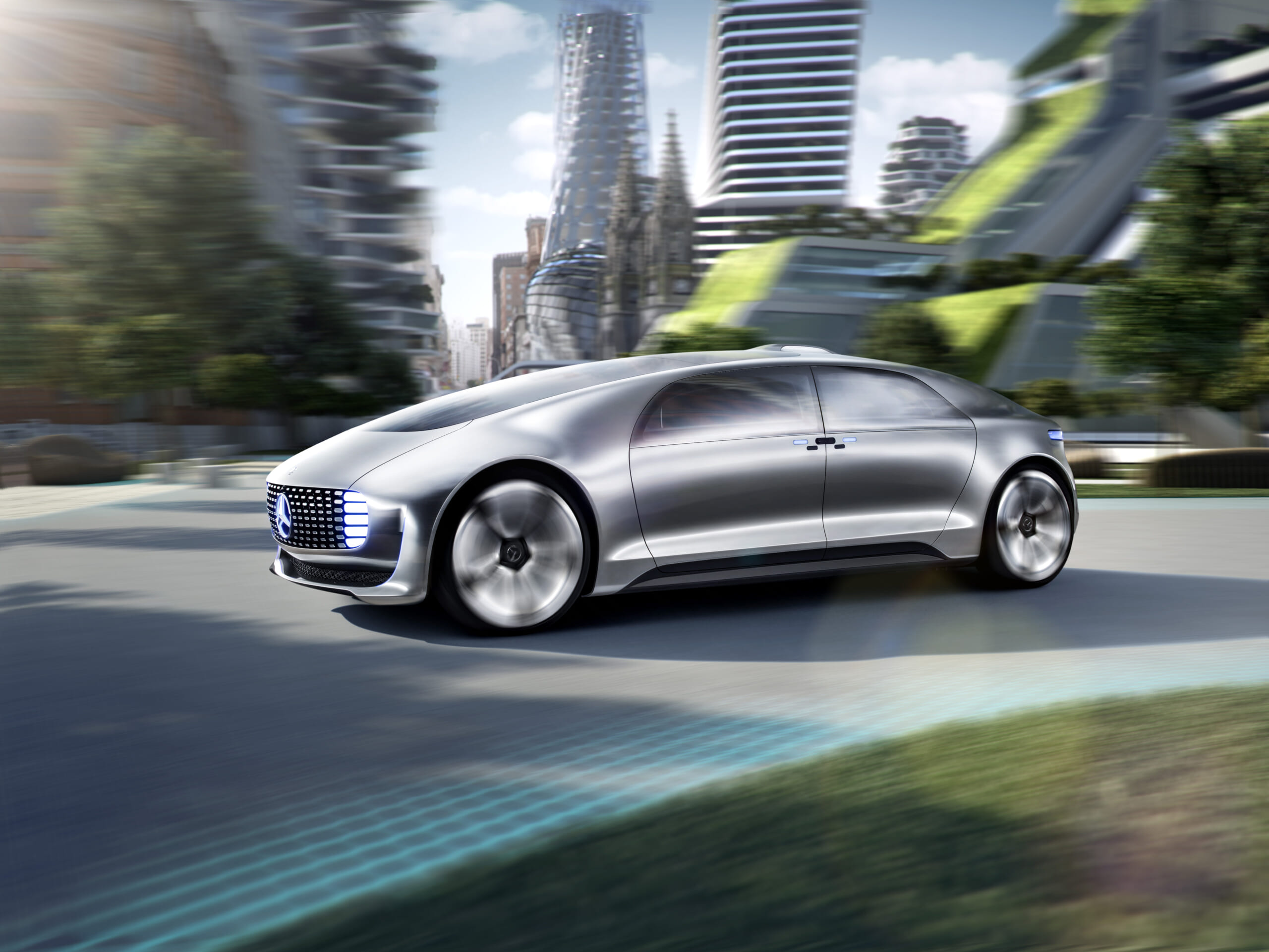 This Mercedes Self Driving Car Is Awesomely Futuristic Maxim 