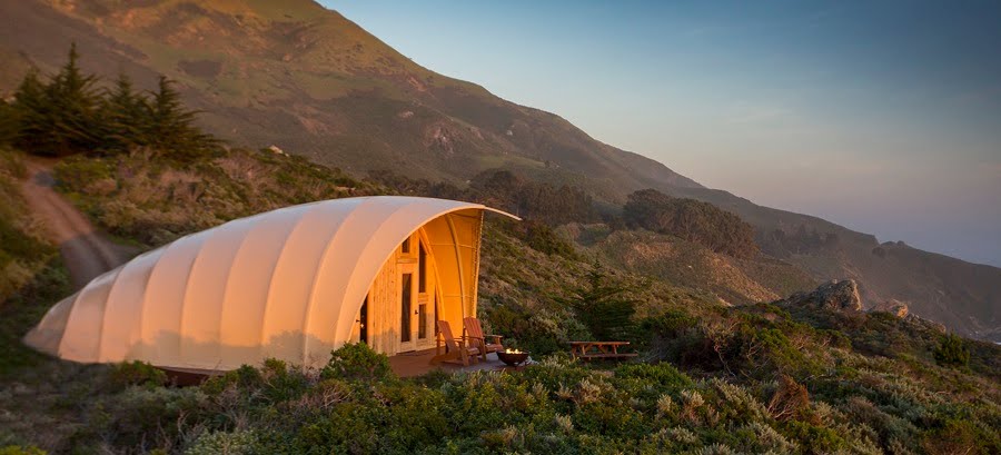 An eco-friendly way to enjoy secluded natural locations (Photo: Autonomous Tent Co)