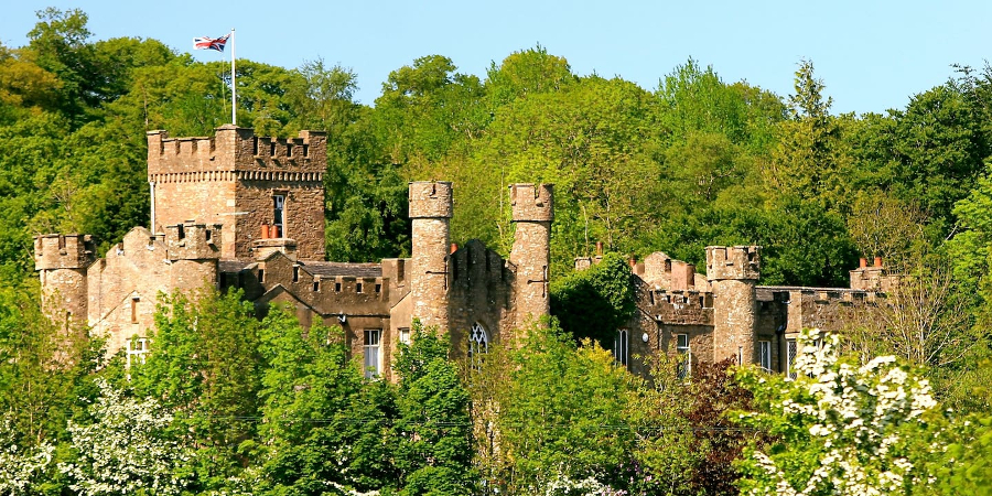 Augill Castle is expensive, but does accommodate up to 30 adults (Photo: AirBnB)