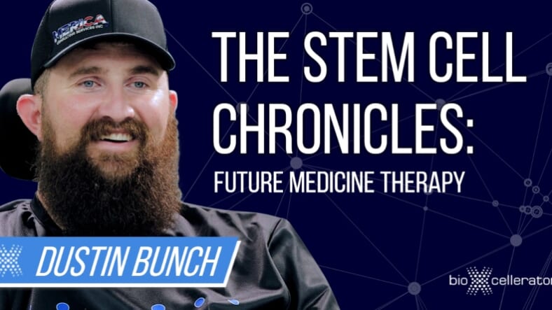 BioXcellerator Stem Cell Chronicles Dustin Bunch Promo