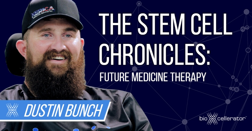 BioXcellerator Stem Cell Chronicles Dustin Bunch Promo