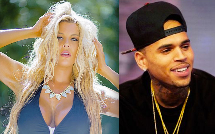 Chris Brown and Baylee Curran