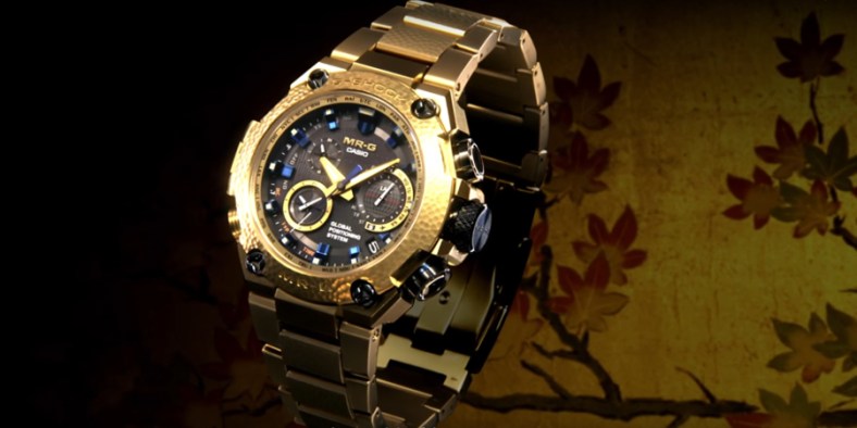 Only 300 MR-G Gold Hammer Tone watches will be made