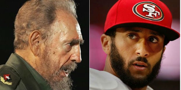 The history behind Colin Kaepernick's Malcolm X meets Fidel Castro