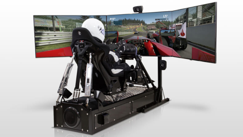 Motion Pro II professional racing simulator (Photo: CXC Simulations)