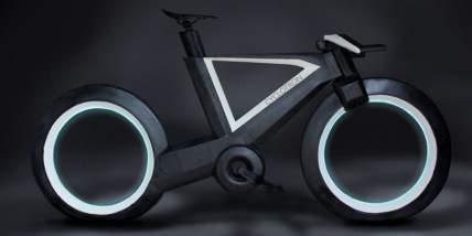 The spokeless Cyclotron connected smart bike (Photo: Cyclotron Cycles)
