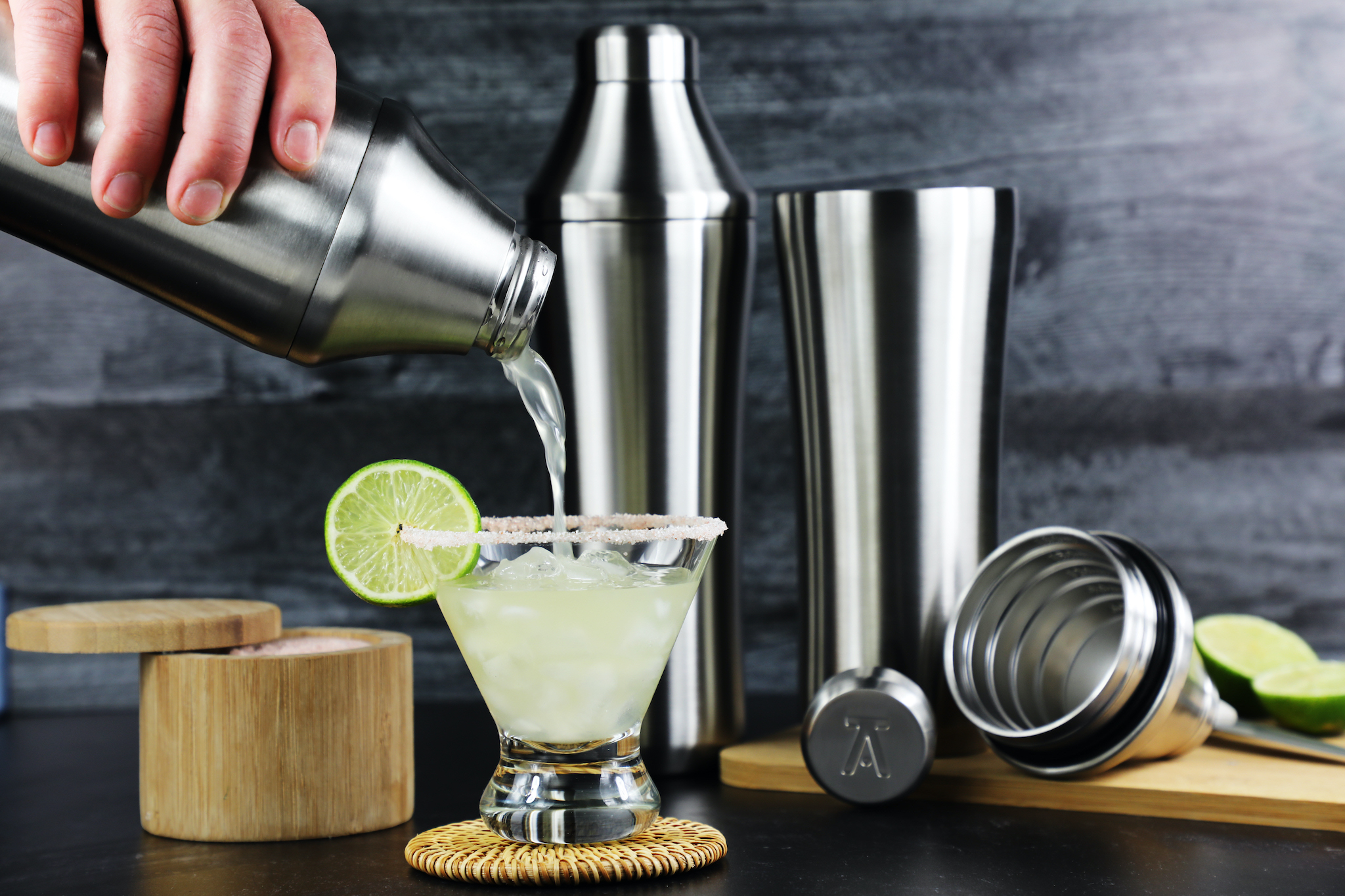 Elevated Craft Shaker with Margarita