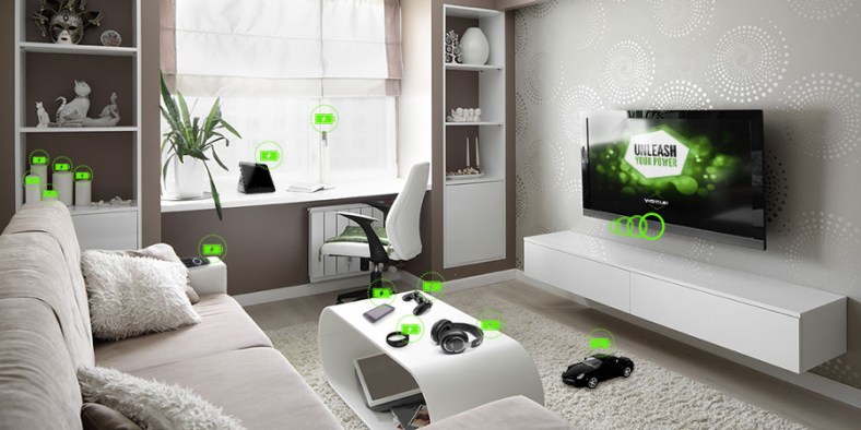 Devices will power up no matter where in the room they are (Photo: Energous)