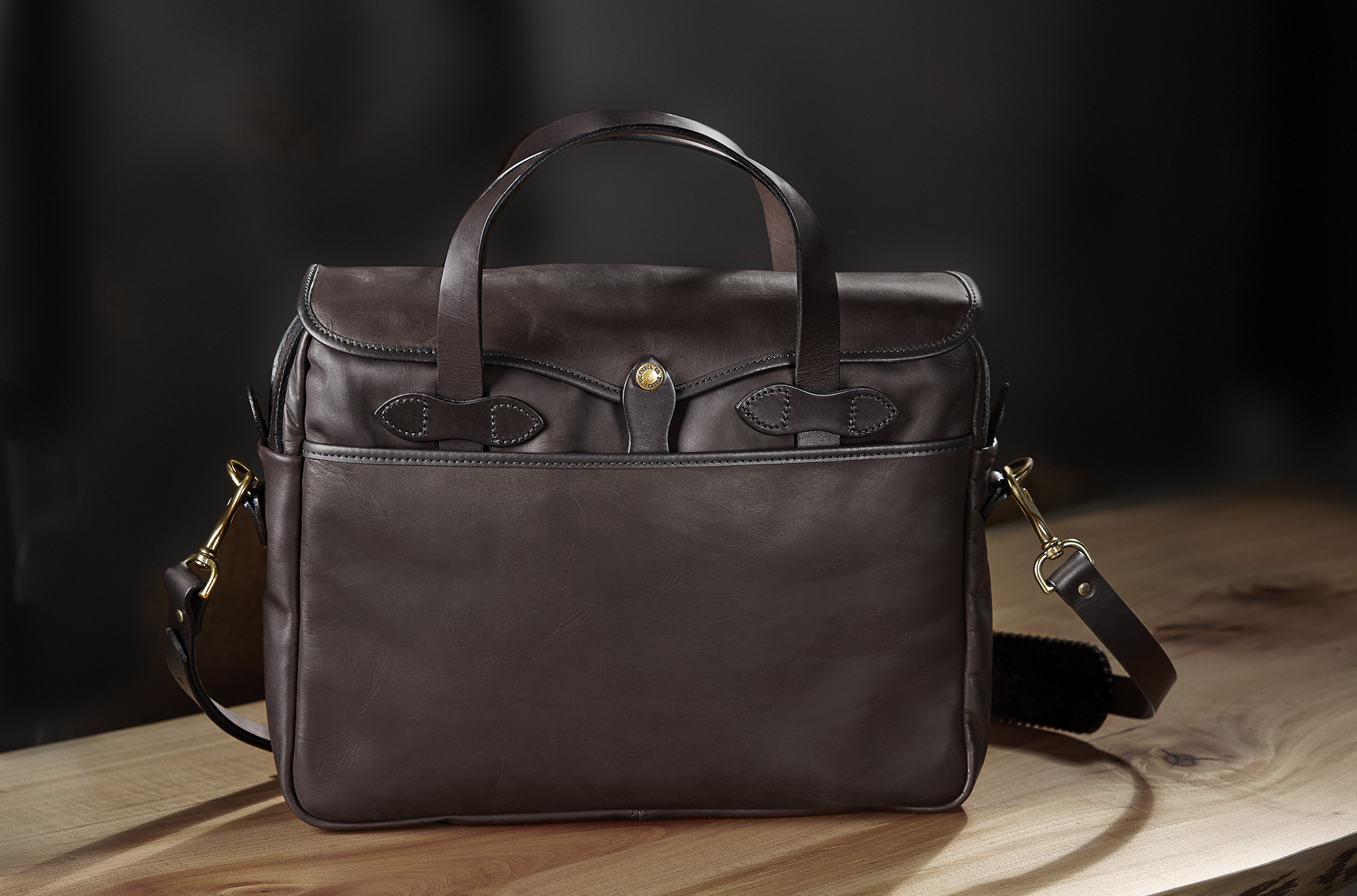 Filson's Weatherproof Collection Original Briefcase (front view) $750.jpg