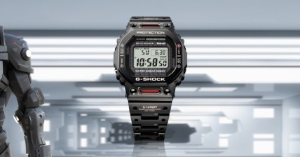 Casio / G-Shock's new titanium timepiece inspired by virtual reality.