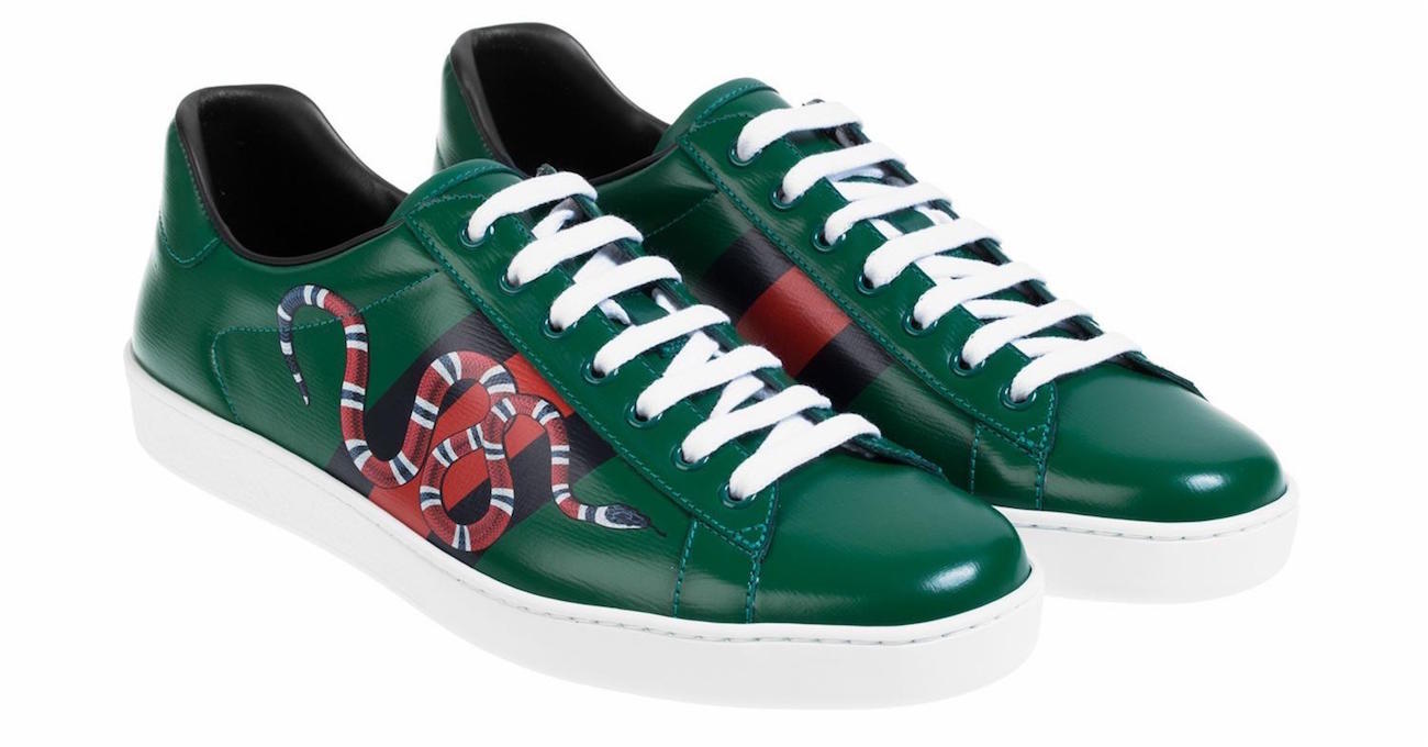 Gucci Drops Two New Snake-Themed Sneakers - Maxim